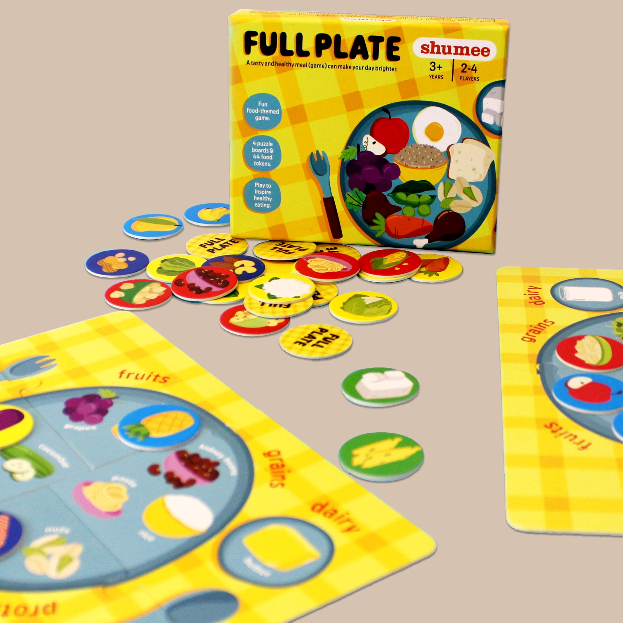 Buy online Full plate learning game at Shumee