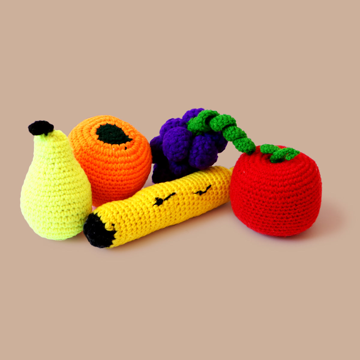 Crochet Toys Buy Crochet Fruit Soft Toys for Kids Online Shumee