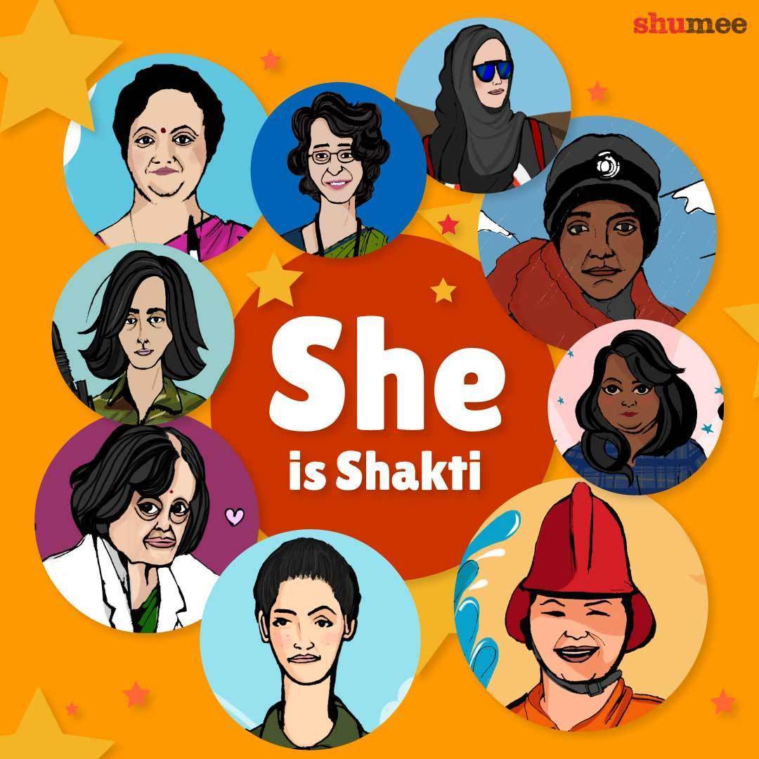 She is Shakti - Rebel girls who changed our world!