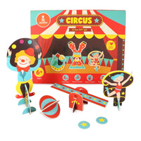 DIY Circus 3D Activity Box  - 6 Years+