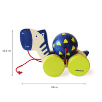 Wooden Zeebo Pull-Along Toy (1 Years+)