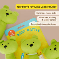 Bear Plush Rattle