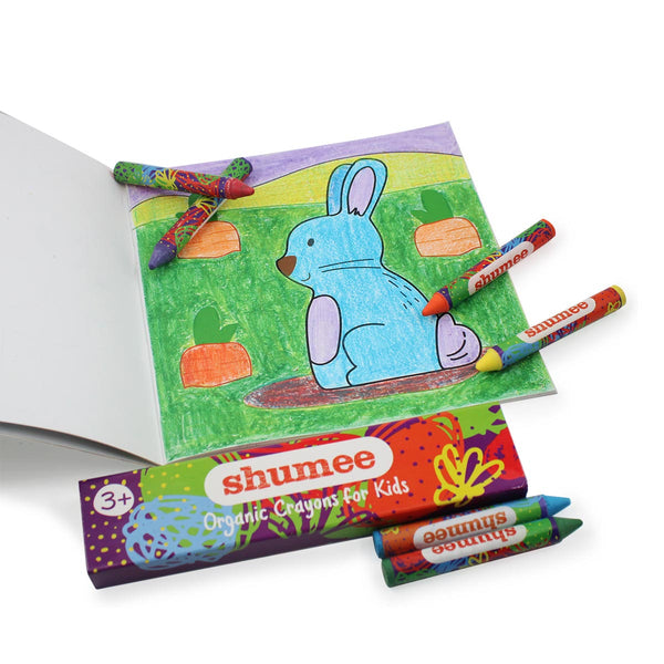 Colouring Book & Organic Crayon Kit (3 Years+) | Farm Theme | Pack of 5