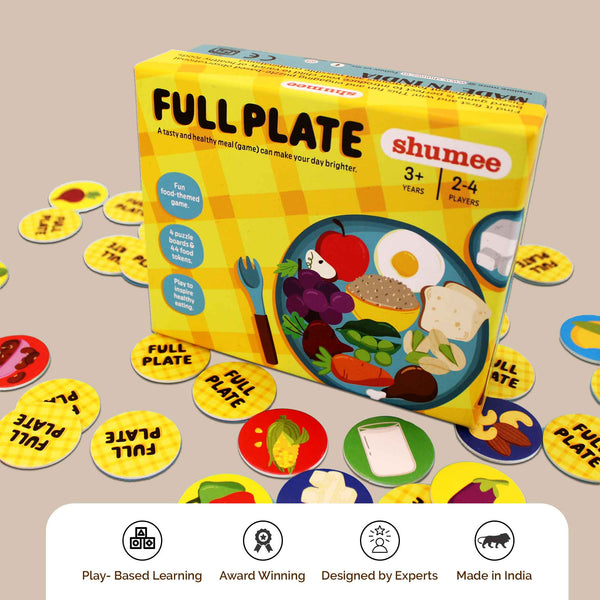 Double-Sided Board Game For Toddlers (3+ Years)