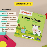 Farmyard Friends Memory Card Game set (3 Years+)