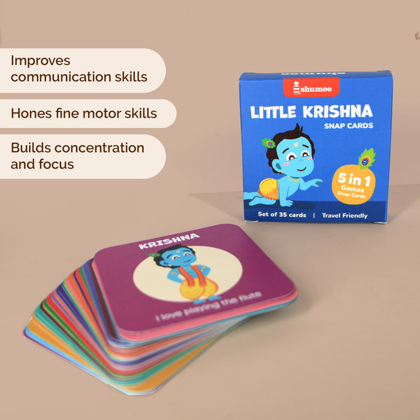 Little Krishna Snap Cards (4+ Years)