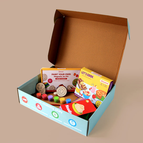 Paint & Plate Gift Box For Preschoolers