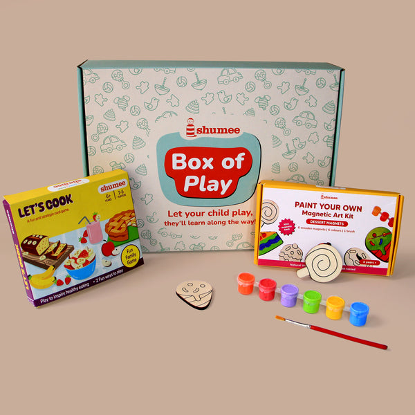 Paint & Plate Gift Box For Preschoolers