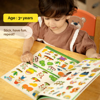 Farm Friends Sticker Book  (200+ stickers) - 3 years+