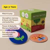 Spring Colours Memory Card Game - (3 Years+)