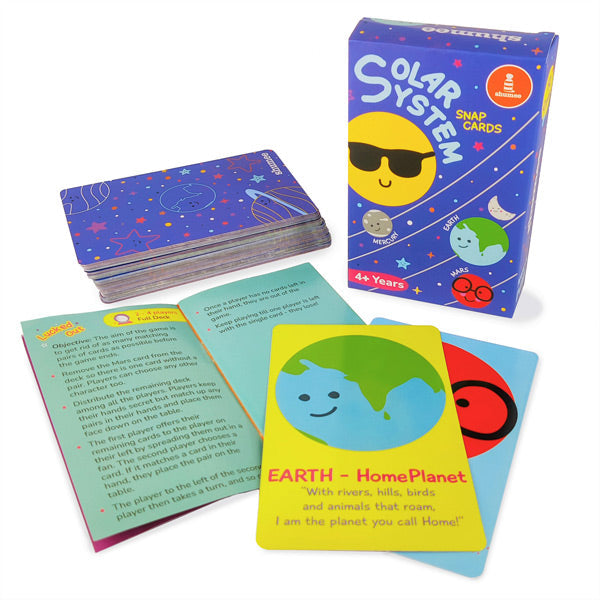 Solar System Snap Cards With 52 Cards - (3+ Years)