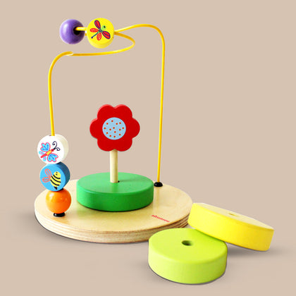 Wooden Garden Flower Maze Toy (1 Years+)