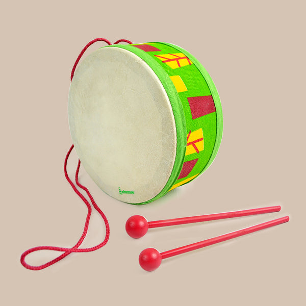 Wooden Jungle Drum - Musical Toy (1 Years+)