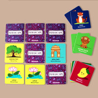 Indiascape Memory Card Set With 20 Cards (4+ Years)