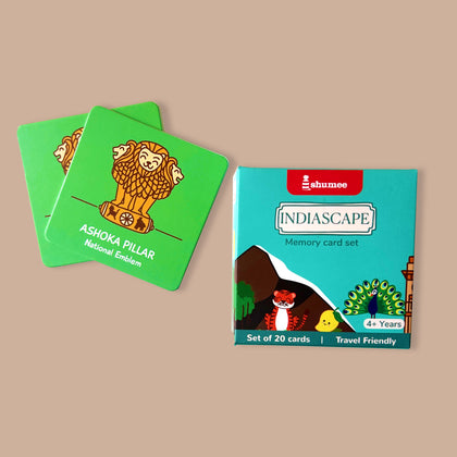 Indiascape Memory Card Set (4 years+)