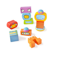 Wooden Magnetic Robo Blocks -12 Shapes (3 Years+)