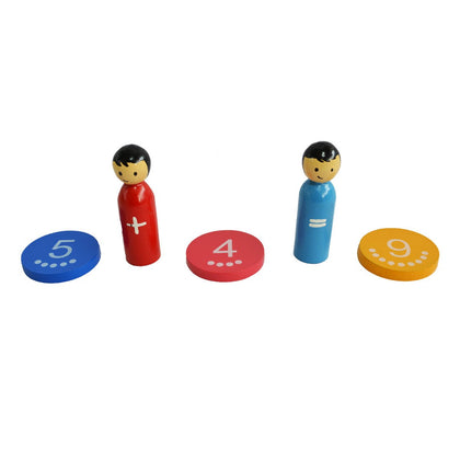 Wooden Number Friends Math Learning Kit (3 Years+)