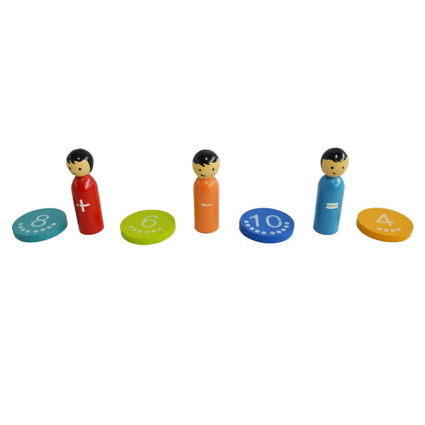 Wooden Number Friends Math Learning Kit (3 Years+)