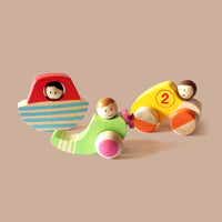 Wooden Vehicles- Set of 3  - 2 Years+