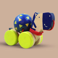 Wooden Zeebo Pull-Along Toy (1 Years+)