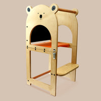 Montessori Toddler Learning Tower: Birch Plywood Build (1 Years+)