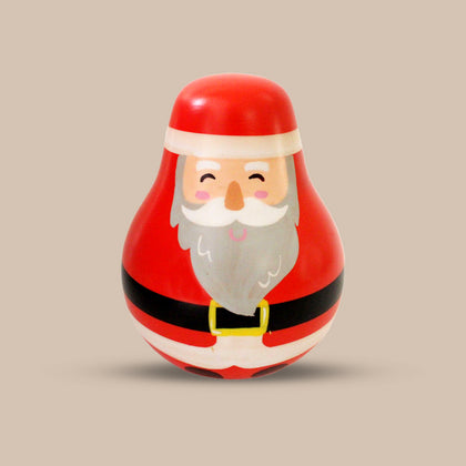 Wooden Wobbly Roly Poly Toy- Santa ( 1 Years+)