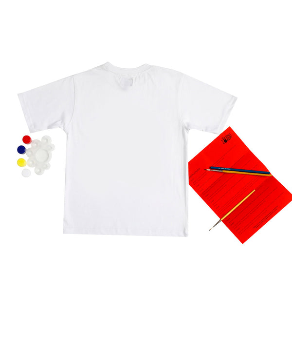 Wear My Art DIY Art Kit-Kids T-Shirt-Rocket Stencil