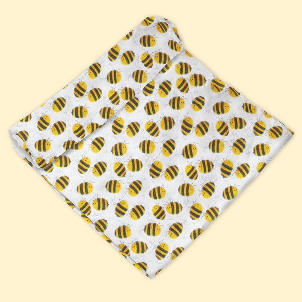 Buy Bzzz Organic Muslin Baby Swaddle Wrap Online