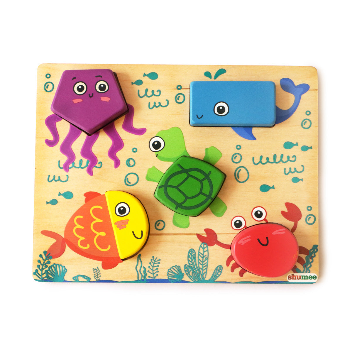 Under the Sea Shape Puzzle Set (2-5 years)